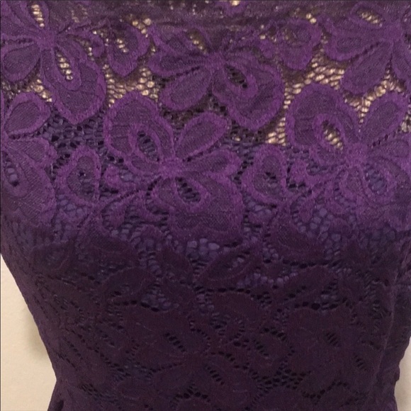 Brand NWT Miss Mny Lace Formal/Cocktail Dress - L - Picture 3 of 6